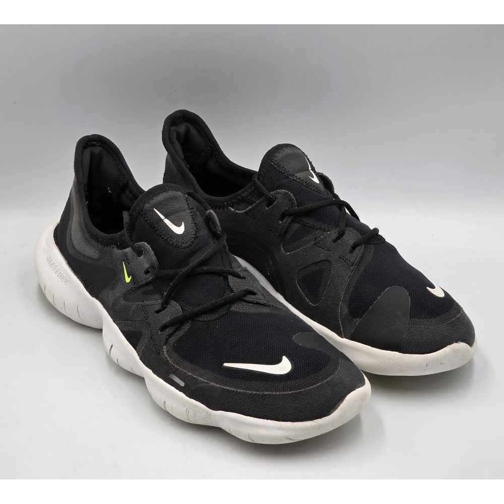Nike Women's Free RN 5.0 'Volt' Running Shoes Black AQ1316-003 Size 7.5